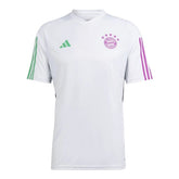 Camisa Bayern de Munique Treino 23/24 - Torcedor Adidas Masculina - Branca