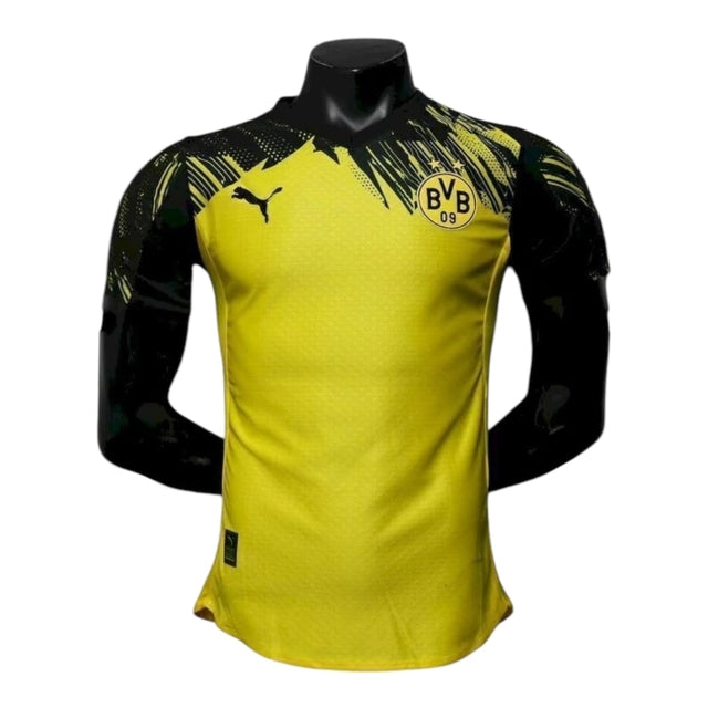 Camisa Borussia Dortmund I 25/26 - Jogador Puma Masculina - Amarela com detalhes em preto
