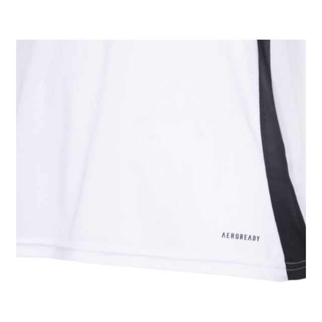 Camisa Flamengo II 25/26 - Torcedor Adidas Feminina - Branca com detalhes em vermelho e preto