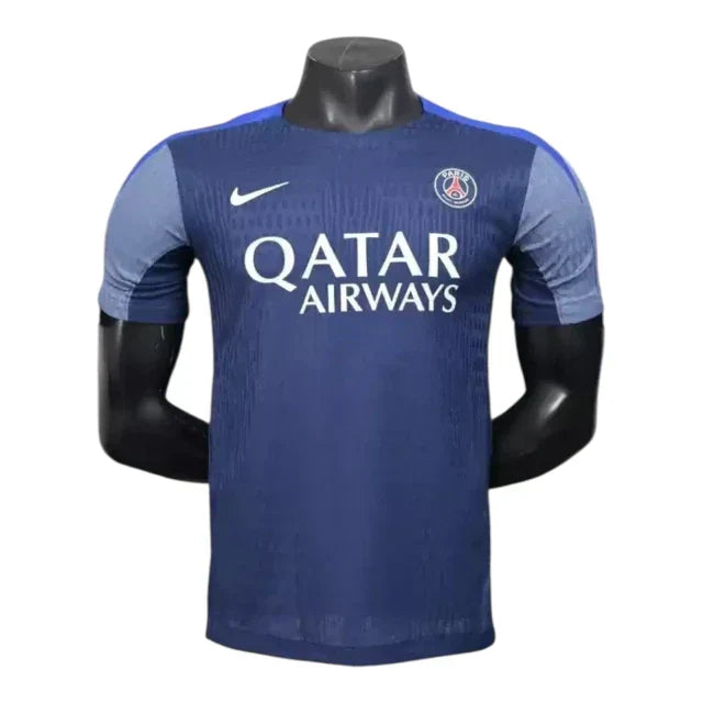Camisa Paris Saint-Germain Treino 25/26 - Jogador Nike Masculina - Azul