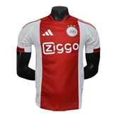 Camisa Ajax I 25/26 - Jogador Adidas Masculina - Vermelha e branca