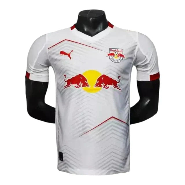 Camisa Red Bull Bragantino I 25/26 - Jogador Puma Masculina - Branca e vermelha