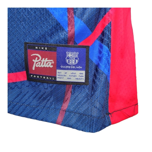 Camisa Barcelona Edição Especial 24/25 - Jogador Nike Masculina - Azul com detalhes em vermelho e branco