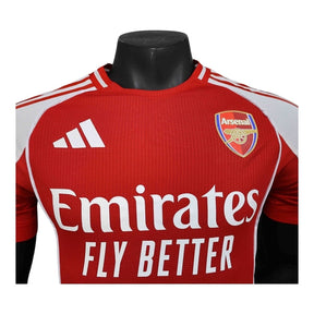 Camisa Arsenal I 25/26 - Jogador Adidas Masculina - Vermelha e branca