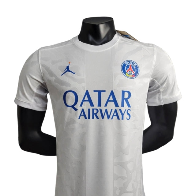 Camisa Paris Saint-German Edição especial 24/25 - Jogador Jordan Masculina - Branca