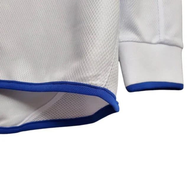 Camisa Retrô Chelsea II 2003/2005 manga longa - Masculina Umbro - Branca com detalhes em azul