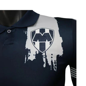 Camisa Monterrey Edição especial Mundial de Clubes I 25/26 - Jogador Puma Masculina - Azul com detalhes em branco