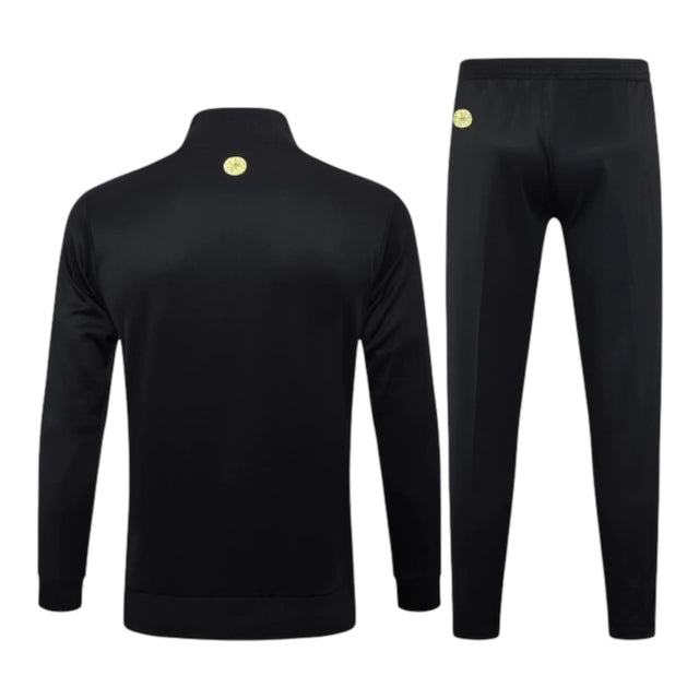 Conjunto Manchester United Treino 24/25 - Masculino Adidas - Preto