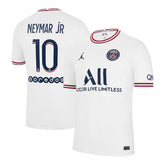 Camisa Retrô Paris Saint-Germain IV 21/22 - Torcedor Jordan Masculina - Branca