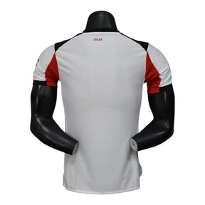 Camisa AC Milan II 25/26 - Jogador Puma Masculina - Branca com detalhes em vermelho e preto