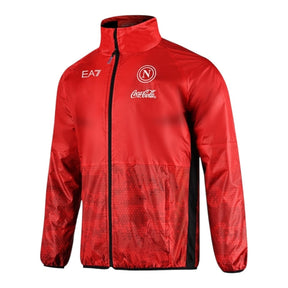Jaqueta Corta-Vento Napoli 24/25 - Masculina EA7 - Vermelha