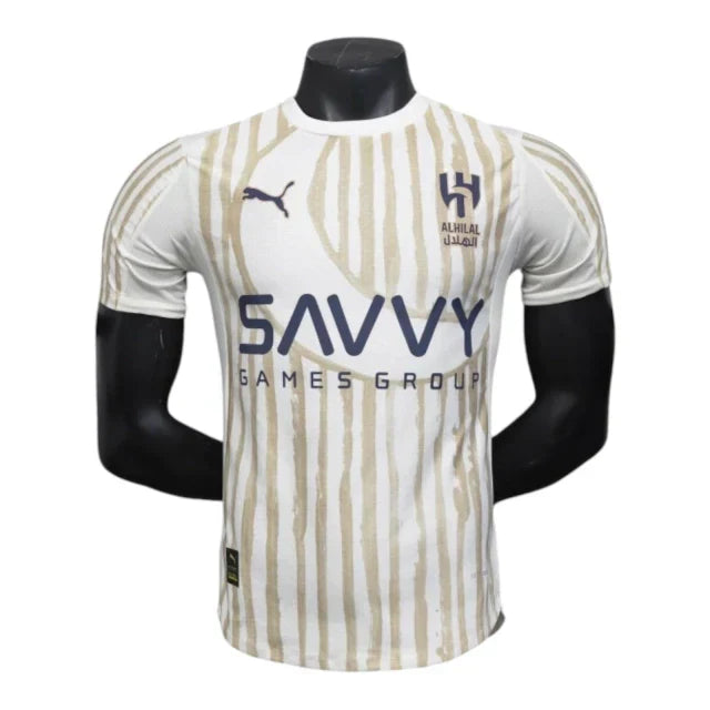 Camisa Al-Hilal Edição especial Mundial de Clubes Goleiro 25/26 - Jogador Puma Masculina - Bege