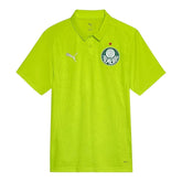 Camisa Polo Palmeiras Treino 25/26 - Torcedor Puma Masculina - Amarelo neon