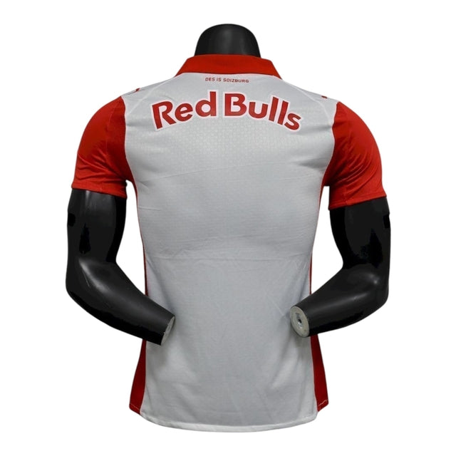 Camisa Red Bull Leipzig I 25/26 - Jogador Nike Masculina - Branca e vermelha