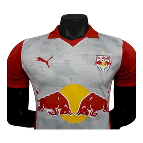 Camisa Red Bull Leipzig I 25/26 - Jogador Nike Masculina - Branca e vermelha