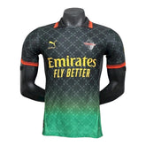 Camisa AC Milan Edição especial 25/26 - Jogador Puma Masculina - Preta com detalhes em verde