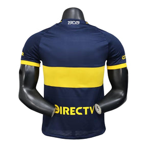 Camisa Boca Juniors I 25/26 - Jogador Adidas Masculina - Azul com detalhes em amarelo