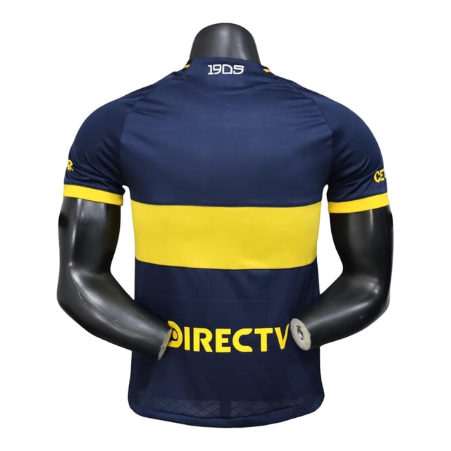 Camisa Boca Juniors I 25/26 - Jogador Adidas Masculina - Azul com detalhes em amarelo