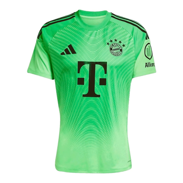 Camisa Bayern de Munique Goleiro 25/26 - Torcedor Adidas Masculina - Verde