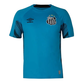 Camisa Santos Goleiro 25/26 - Torcedor Umbro Masculina - Azul