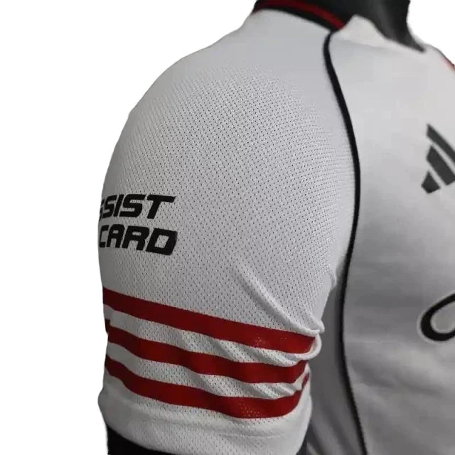 Camisa River Plate I 25/26 - Jogador Adidas Masculina - Branca e vermelha