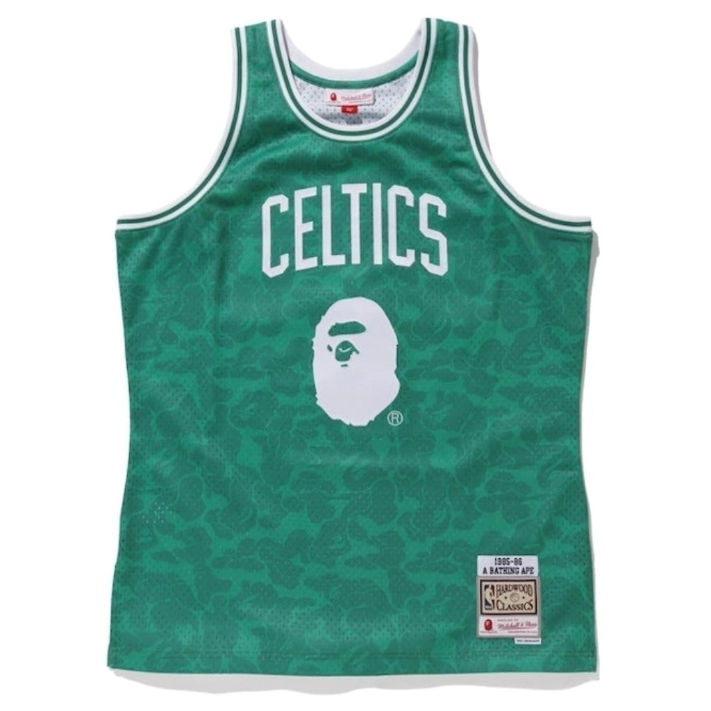 Regata Boston Celtics BAPE X Mitchell & Ness 1985/86 ABC Verde