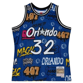 Regata Orlando Magic Grafite Sticker Shaquille O'Neal 1994/95
