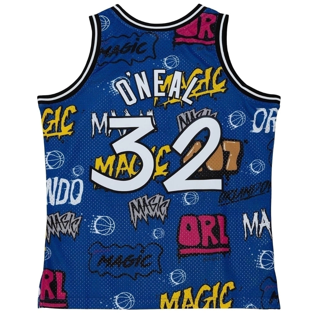 Regata Orlando Magic Grafite Sticker Shaquille O'Neal 1994/95