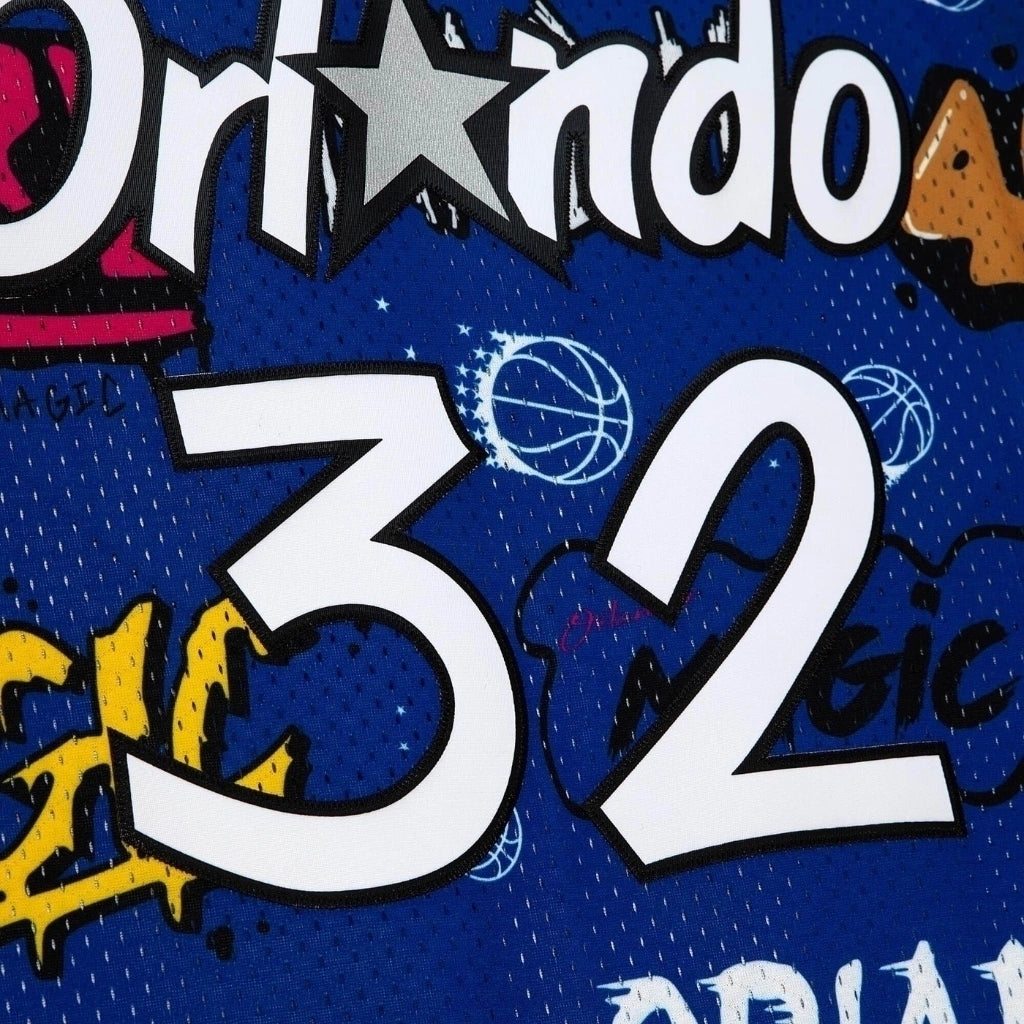 Regata Orlando Magic Grafite Sticker Shaquille O'Neal 1994/95